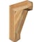 Ekena Millwork Traditional Craftsman Rough Sawn Bracket, Western Red Cedar, 6"W x 20"D x 28"H BKT06X20X28TRA04RWR - alternate 1